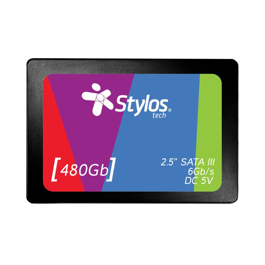 UNIDAD SSD STYLOS 480 GB SATA III 2.5" STMSSD3B