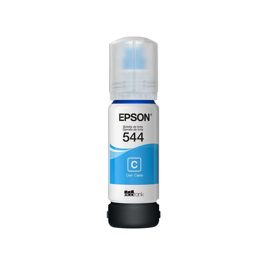 BOTELLA DE TINTA EPSON ECOTANK T544 CYAN 70ML T544220-AL
