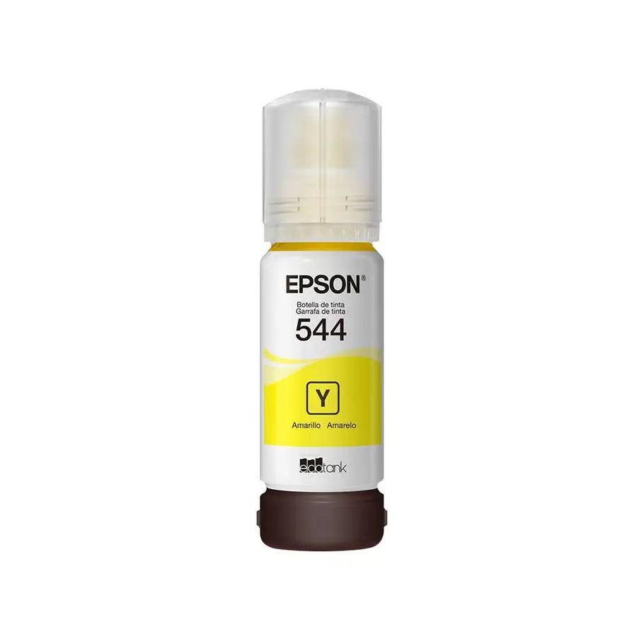 BOTELLA DE TINTA EPSON ECOTANK T544 AMARILLO 70ML T544420-AL