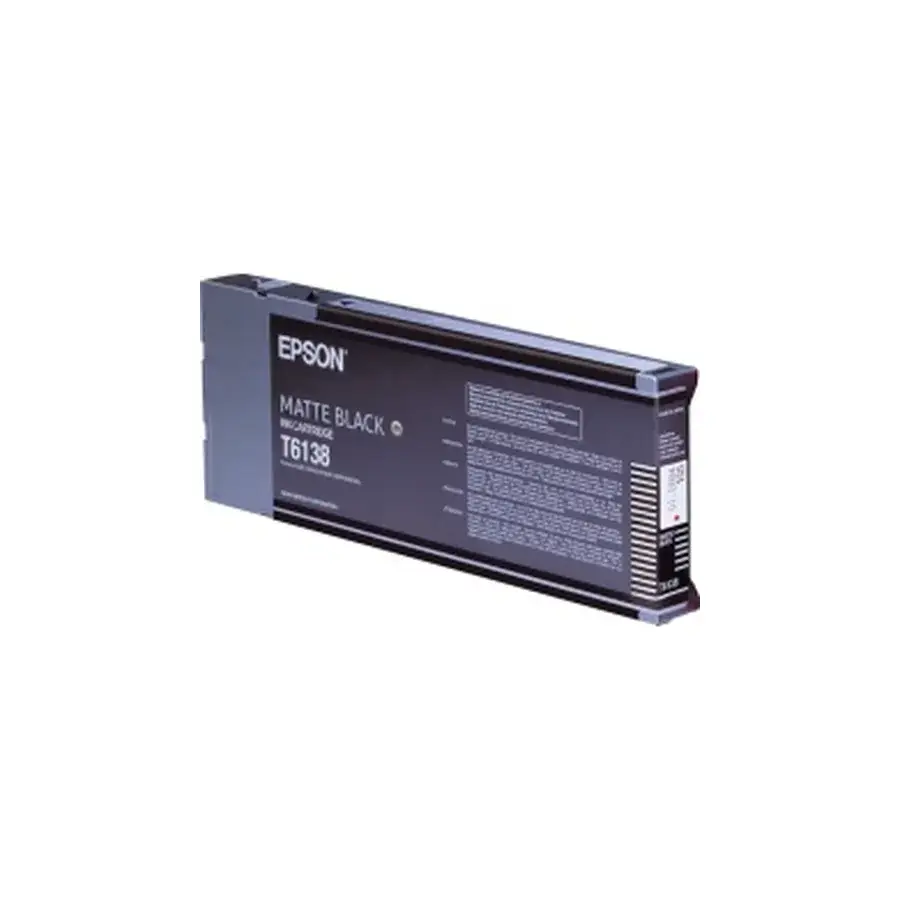 BOTELLA DE TINTA EPSON T613800  NEGRO MATE PRO 4000/4800/4880 T613800