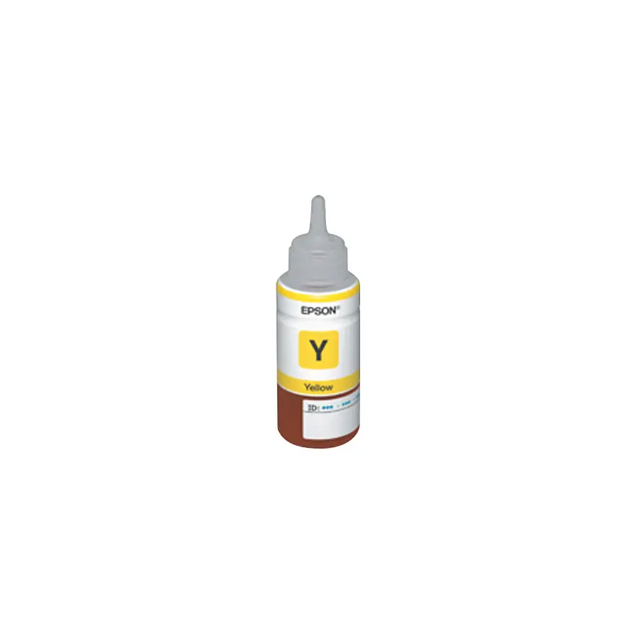 BOTELLA DE TINTA EPSON ECOTANK T664 AMARILLO SERIE L 70ML T664420-AL