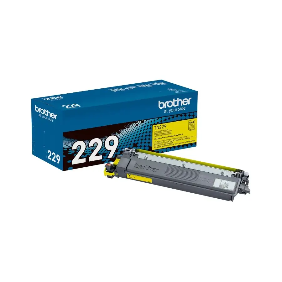 TONER BROTHER COLOR AMARILLO 1200 PAGINAS TN229Y