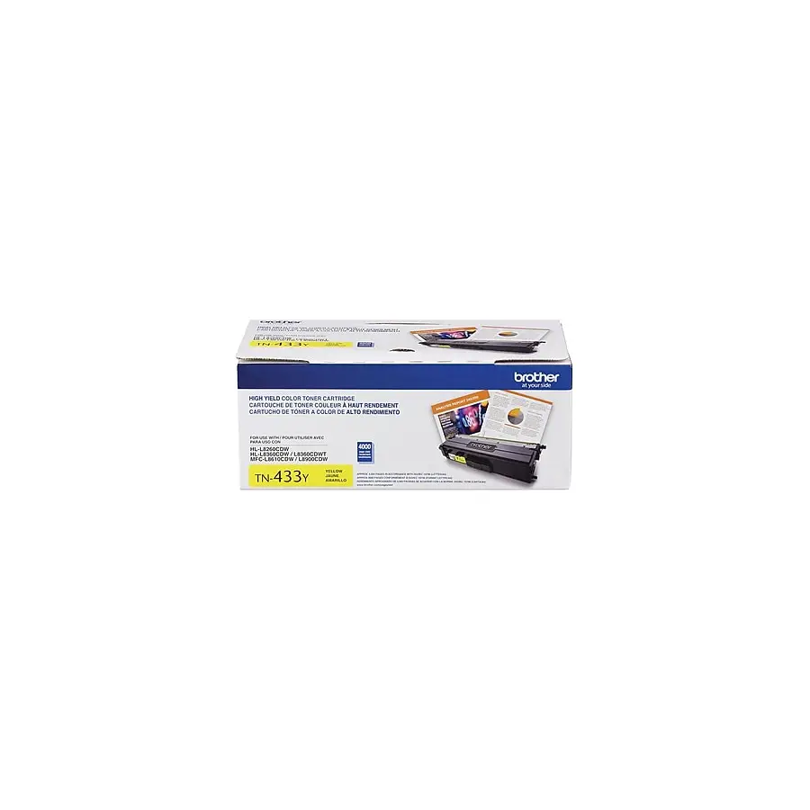TONER BROTHER AMARILLO 4000 PAG PARA MFCL8900CDW TN433Y