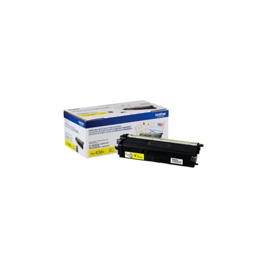 TONER BROTHER AMARILLO TN436Y 6500 PGS P/310CDW/MFCL8900CDE/MFCL9570CD