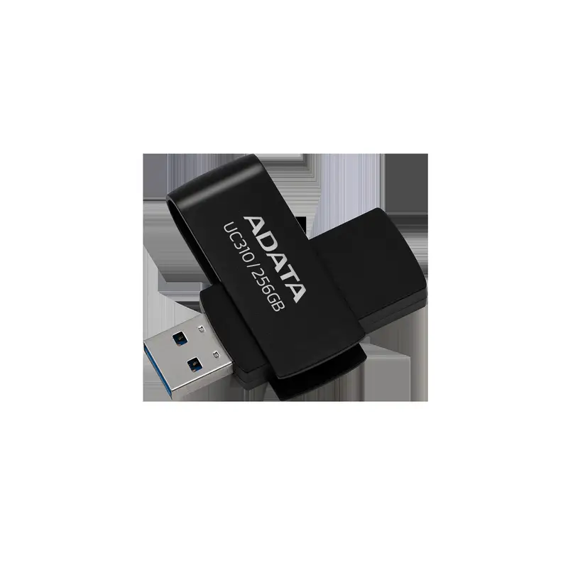 MEMORIA FLASH ADATA UC310 256GB USB 3.2 NEGRO (UC310-256G-RBK)