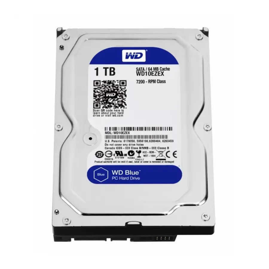 DISCO DURO INTERNO WD 1TB 3.5 SATA NEW PULL