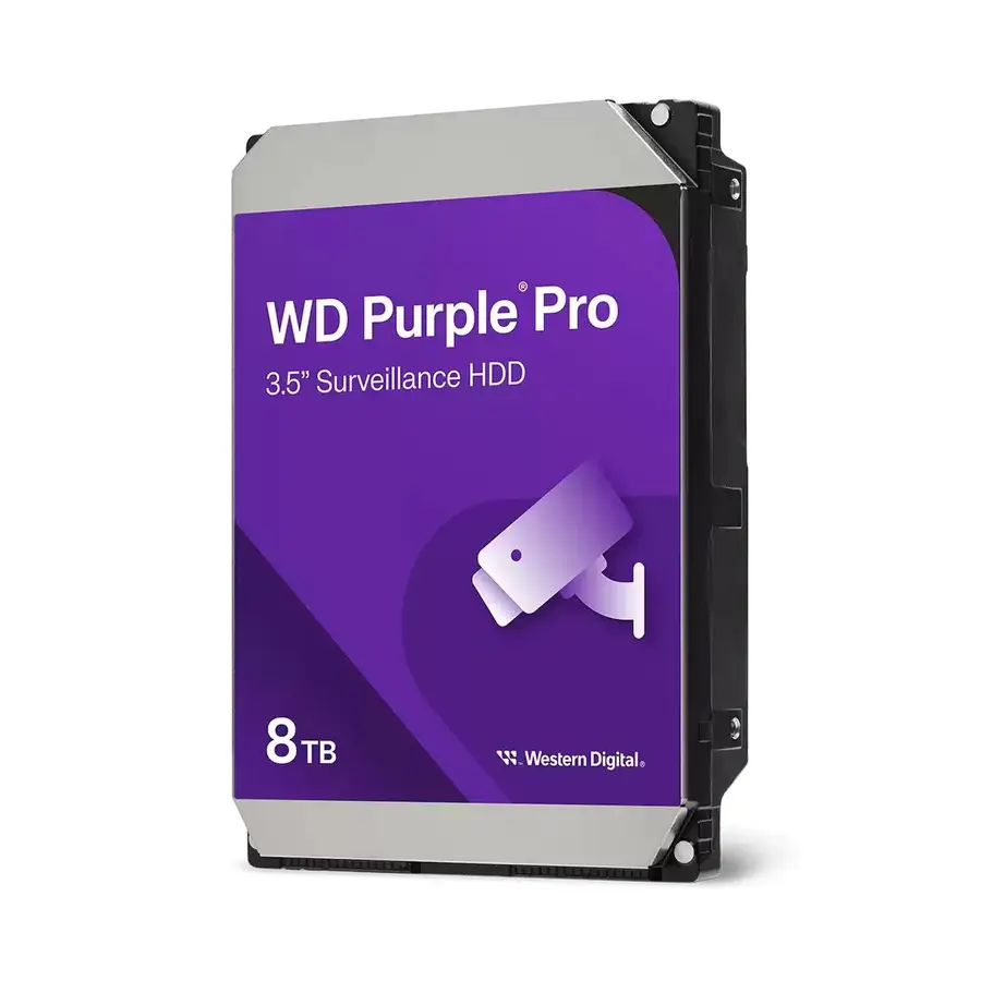 DISCO DURO INTERNO WD 8TB 3.5 267 MB SATA CMR PURPLE PRO (WD8002PURP)