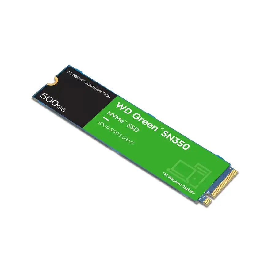 UNIDAD SSD M.2 WD SN350 500GB WDS500G2G0C GREEN PCIE NVME