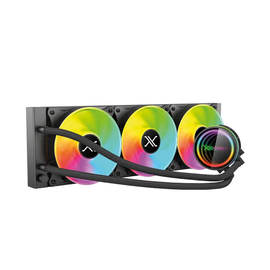 ENFRIAMIENTO LIQUIDO XZEAL XZ-411 360MM INTEL/AMD NEGRO (XZCO411B)