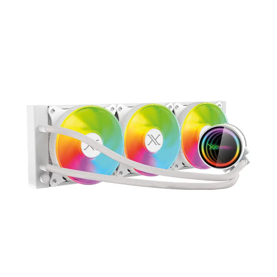ENFRIAMIENTO LIQUIDO XZEAL XZ-411 360MM INTEL/AMD BLANCO (XZCO411W)