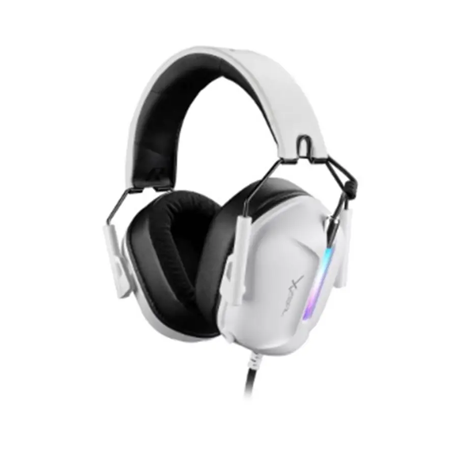 DIADEMA GAMER XZEAL ALAMBRICA RGB BLANCO (XZHSALRGB1W)