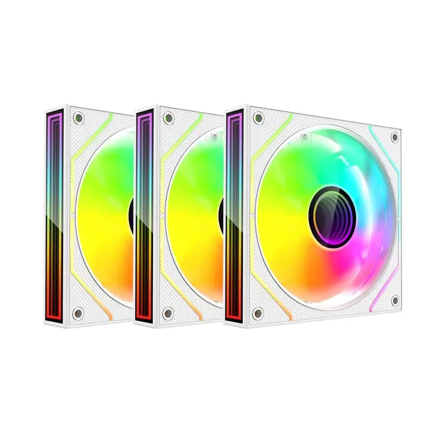 KIT GAMER XZEA 3 VENT L XZ1115 ARGB 25 DB 1200 RPM 120 MM BLANCO (XZVE101W)