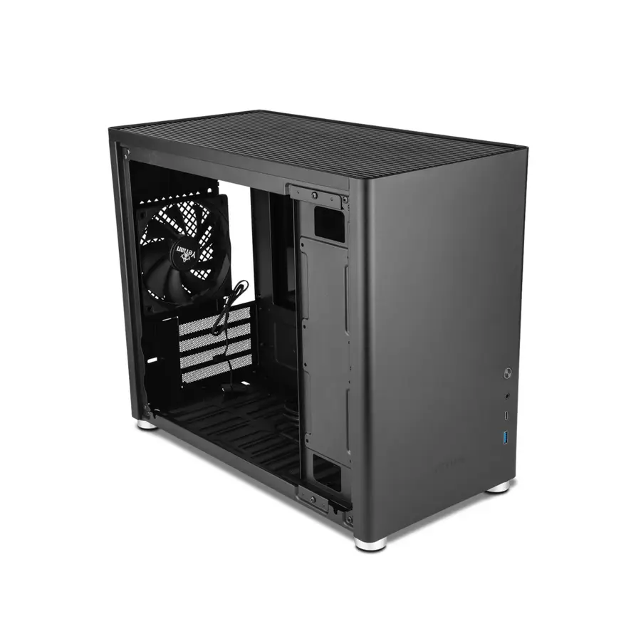 GABINETE YEYIAN HUSSAR CON CRISTAL TEMPLANO MICRO ATX YCM-ATXAW-01