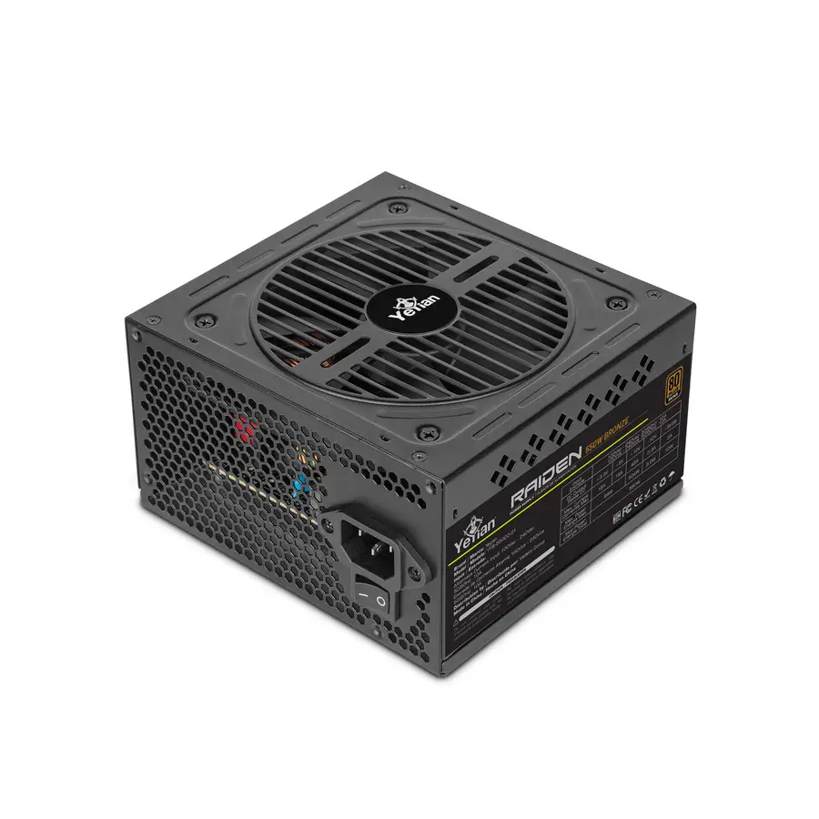 FUENTE DE PODER YEYIAN RAIDEN 550W 80 PLUS BRONZE YFB-55020-01