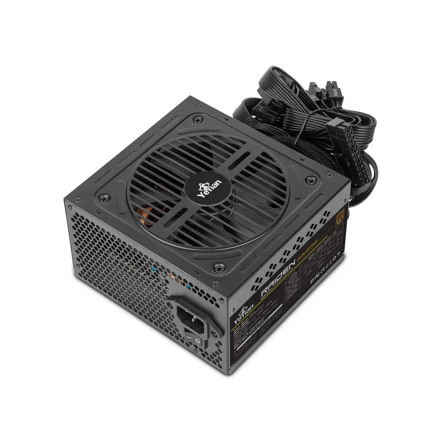 FUENTE DE PODER YEYIAN RAIDEN 650W 80 PLUS BRONZE YFB-65000-01