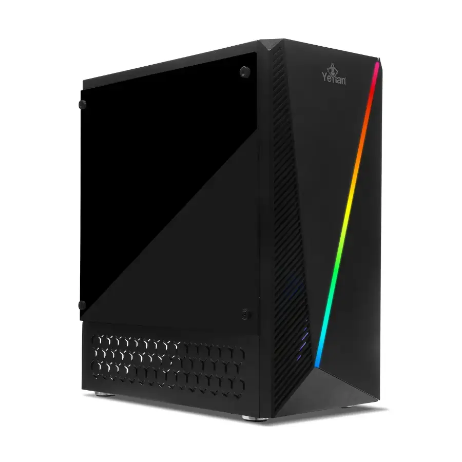 YEYIAN GAMING PC CRESCENT 56GTB-251M - RYZEN 5 5600GT - 256GB M.2 + 1TB HDD - 16GB DDR4 - SKU: YPA-CM56GTB-251M