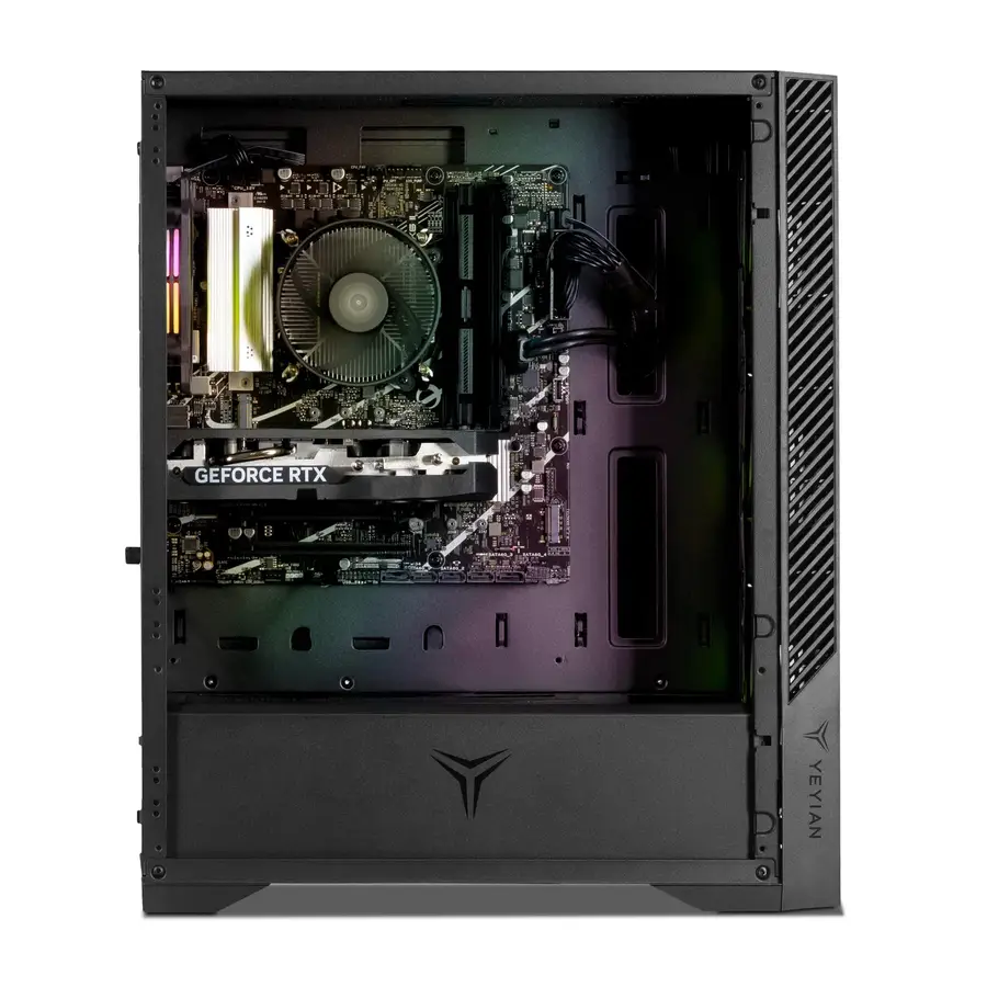 PC GAMER YEYIAN EDGE CI3 14100F 16GB DDR4 RTX 2060 512GB NVME WIN 11 PRO DEMO